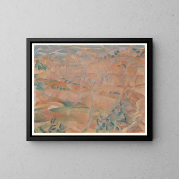 Paesaggio a Maiorca - Leo Gestel — quadro incorniciato alla parete