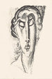 Portrait d'une femme inconnue - Leo Gestel — vista dell’opera