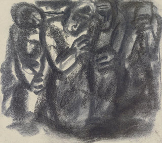Schizzo di un gruppo di persone - Leo Gestel — vista dell’opera