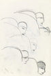 Foglio di schizzi con studi per un abbraccio bacio - Leo Gestel — vista dell’opera