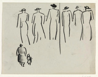 Leo Gestel - Studie van diverse figuren.webp