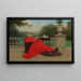 La Sieste del cardinale - Leo Herrmann — quadro incorniciato alla parete