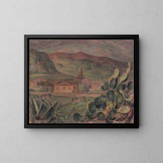 Leo Kober - Landscape from the south of France.webp