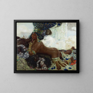 Bajadeh - Leo Putz — quadro incorniciato alla parete