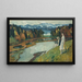 Föhn Kampenwand Chiemsee - Leo Putz — quadro incorniciato alla parete