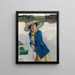 Frieda am Langenbräusee - Leo Putz — quadro incorniciato alla parete