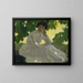 Giornata d'estate - Leo Putz — quadro incorniciato alla parete