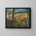 Autunno al Chiemsee - Leo Putz — quadro incorniciato alla parete