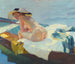 Nel canotto - Leo Putz — vista dell’opera