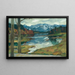 Kampenwand Chiemsee - Leo Putz — quadro incorniciato alla parete