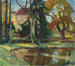 Parco del castello di Fuberg a Gauting - Leo Putz — vista dell’opera