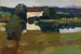 Château au bord du lac Hartmannsberg - Leo Putz — vista dell’opera