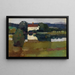 Château au bord du lac Hartmannsberg - Leo Putz — quadro incorniciato alla parete