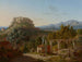Paesaggio con il castello di Massa di Carrara - Leo von Klenze — vista dell’opera