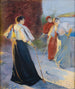 Una partita di croquet - Leon Wyczółkowski — vista dell’opera