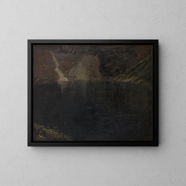 Lac Noir - Leon Wyczółkowski — quadro incorniciato alla parete