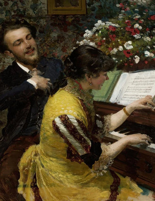 Leon Wyczkowski - I have seen once scene by the piano.webp