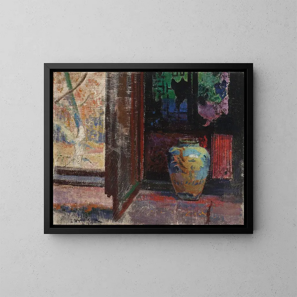 Nature morte - Leon Wyczółkowski — quadro incorniciato alla parete