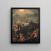 Glorificazione della Santa Croce - Leonaert Bramer — quadro incorniciato alla parete
