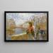 Canal veneziano - Leonardo Bazzaro — quadro incorniciato alla parete