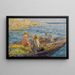 Ritorno al giardino Chioggia - Leonardo Bazzaro — quadro incorniciato alla parete