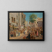 La partenza del mahmal dal Cairo - Leonardo de Mango — quadro incorniciato alla parete