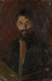 Autoportrait - Leonid Osipovich Pasternak — quadro incorniciato alla parete