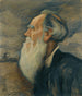 Ritratto di Lev Tolstoj - Leonid Pasternak — vista dell’opera