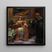 Leonora Kristina e Dina Vijnhofvers - Kristian Zahrtmann — quadro incorniciato alla parete