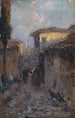 Rue de village du sud - Leontine von Littrow — vista dell’opera