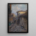 Rue de village du sud - Leontine von Littrow — quadro incorniciato alla parete