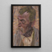 Portrait - Leopold Blauensteiner — quadro incorniciato alla parete