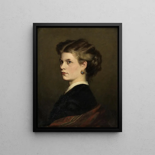 Leopold Carl Mller - Bertha Mller die Schwester des Knstlers.webp