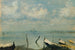 Vista di Mestre su Venezia, paesaggio lagunare - Leopold Carl Müller — vista dell’opera