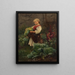 La ménagère - Leopold Carl Müller — quadro incorniciato alla parete