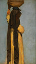 Studio di figura di un'Araba con un vassoio - Leopold Carl Müller — vista dell’opera