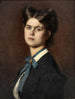 Marie Müller, la sorella dell'artista - Leopold Carl Müller — vista dell’opera