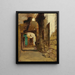 Rue orientale - Leopold Carl Müller — quadro incorniciato alla parete