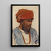 Portrait d'un Oriental - Leopold Carl Müller — quadro incorniciato alla parete
