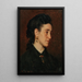 Portrait d'une jeune femme - Leopold Carl Müller — quadro incorniciato alla parete