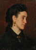 Portrait d'une jeune femme - Leopold Carl Müller — vista dell’opera