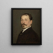 Viktor Tilgner scultore - Leopold Carl Müller — quadro incorniciato alla parete