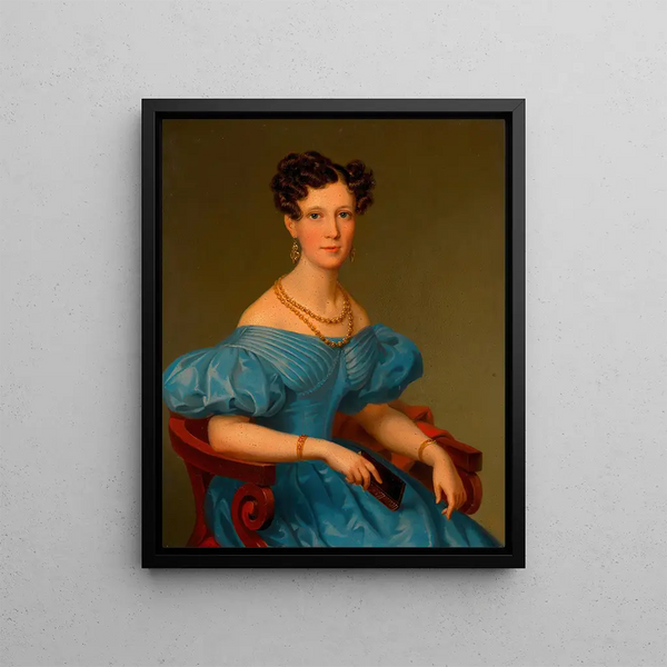 Leopold Fertbauer - Portrt von Frau Negellie.webp