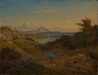 Paesaggio costiero dalmata - Leopold Rottmann — vista dell’opera