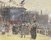 Lancio di una nave - Leopold von Kalckreuth — vista dell’opera