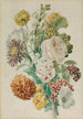 Bouquet di fiori con rosa e dalia - Leopold von Stoll — vista dell’opera