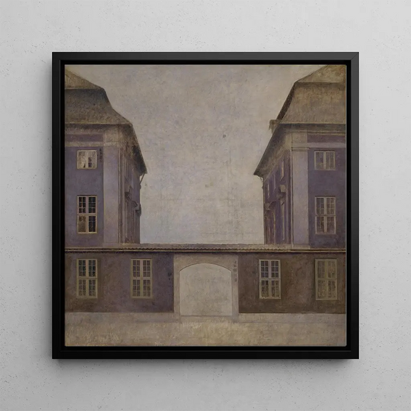 Les Bâtiments de la Compagnie asiatique vus depuis la rue St Ann - Vilhelm Hammershøi