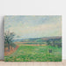 Riproduzione del dipinto I pendii di Gisors, Tempo grigio - Camille Pissarro