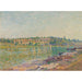 Riproduzione del dipinto I pendii di La Celle-sous-Moret, viste di Saint-Mammès - Alfred Sisley