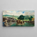 Riproduzione del dipinto Le corse a Longchamp - Edouard Manet
